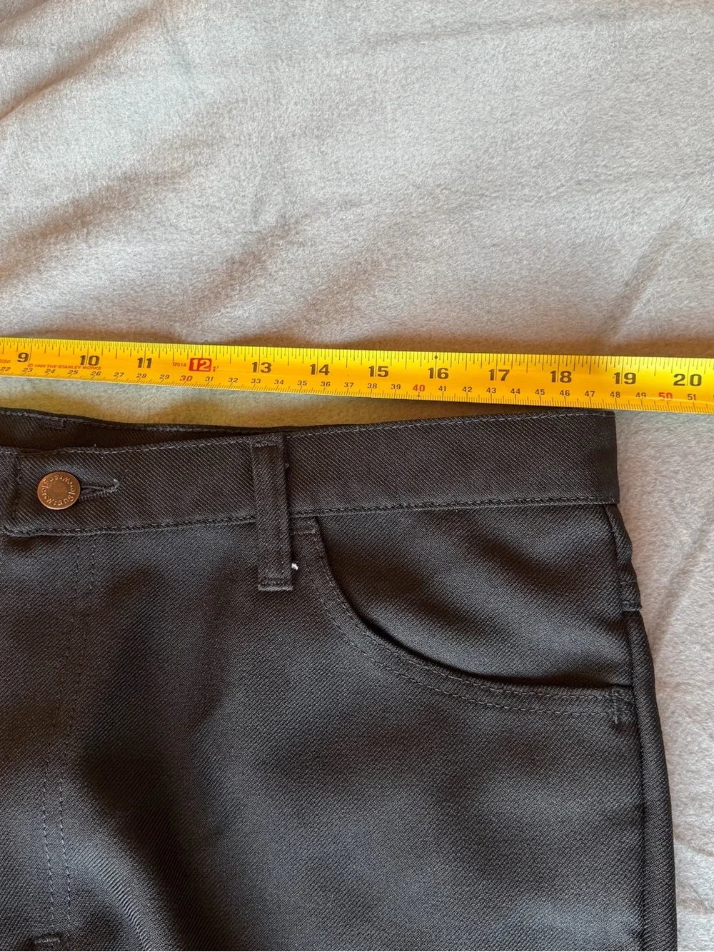 Wrangler Rancher Black Western Dress Pants 38x30